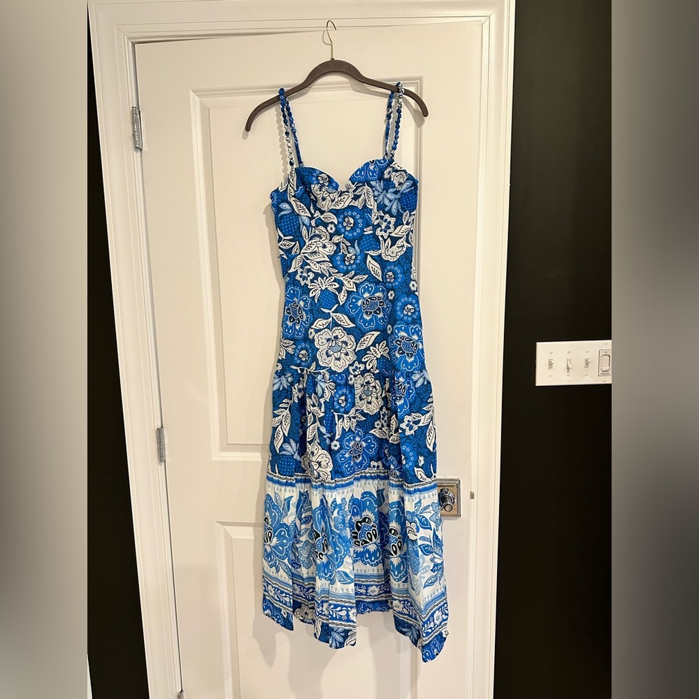 FARM Rio Full of Flowers Midi Dress